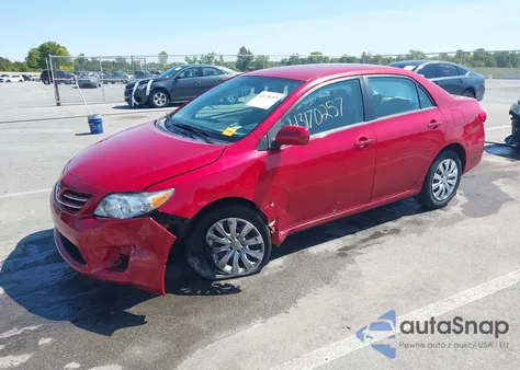 2013 Toyota Corolla Le from USA, damaged, VIN 2T1BU4EE4DC973547